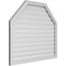 Ekena Millwork Octagonal Top Surface Mount PVC Gable Vent w/ 2"W x 1-1/2"P Brickmould Frame, 42"W x 36"H GVPOT42X3602SF - alternate 5